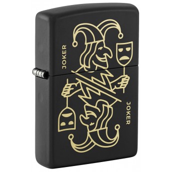 Зажигалка ZIPPO MASKED JOKER DESIGN 46290